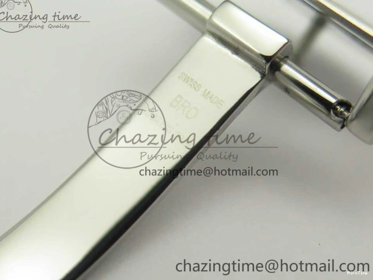 MIROTIME 0331 Upgraded Portuguese Flying Tourbillon SS White Dial 2 Sub Dials on Black Leather Strap 7161